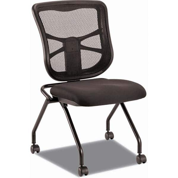 ALERA - Folding Chairs Material: Fabric Color: Black - Caliber Tooling