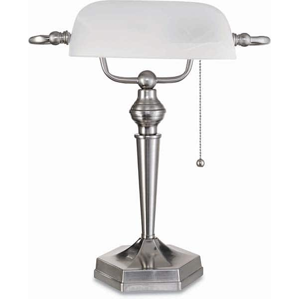 ALERA - Task Lights Fixture Type: Desk Color: Brushed Nickel - Caliber Tooling