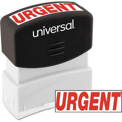 UNIVERSAL - Pre-inked Stock Stamps Type: Message Message: URGENT - Caliber Tooling