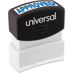 UNIVERSAL - Pre-inked Stock Stamps Type: Message Message: APPROVED - Caliber Tooling