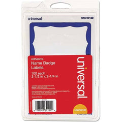 UNIVERSAL - Labels, Ribbons & Tapes Type: Badges Color: White/Blue - Caliber Tooling