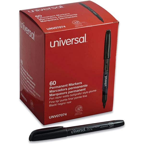 UNIVERSAL - Markers & Paintsticks Type: Permanent Color: Black - Caliber Tooling