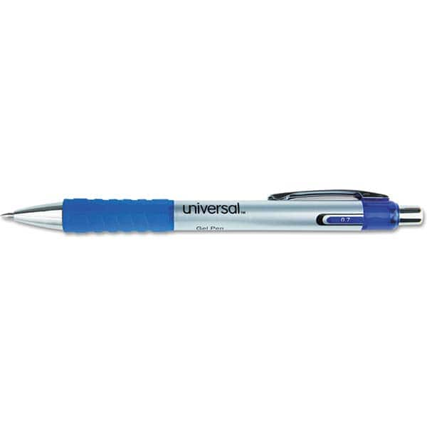 UNIVERSAL - Pens & Pencils Type: Comfort Grip Retractable Pen Color: Blue - Caliber Tooling