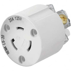 Hubbell Wiring Device-Kellems - 125V 20A NEMA L5-20R Industrial Twist Lock Connector - Caliber Tooling