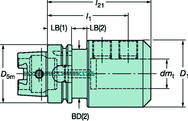 3924102010040120A EM HOLDER - Caliber Tooling