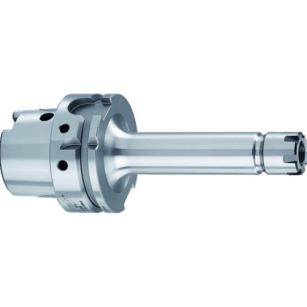 Schunk - Collet Chucks; Collet System: ER ; Collet Series: ER16 ; Shank Type: Hollow Taper ; Modular Connection Size: HSK63A ; Projection (mm): 130.000 ; Through Coolant: Yes - Exact Industrial Supply