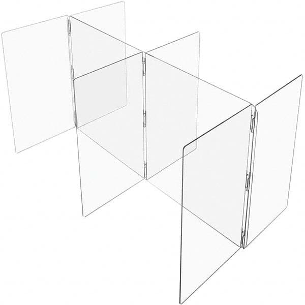 USA Sealing - 24" x 96" Self-Supporting Partition & Panel System-Social Distancing Barrier - Caliber Tooling