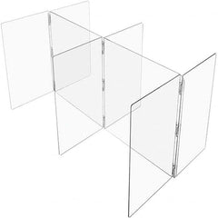 USA Sealing - 48" x 72" Self-Supporting Partition & Panel System-Social Distancing Barrier - Caliber Tooling