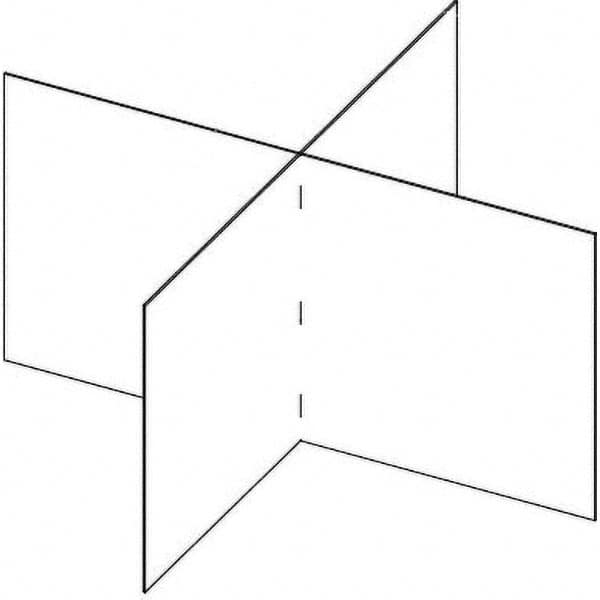 USA Sealing - 48" x 60" Self-Supporting Partition & Panel System-Social Distancing Barrier - Caliber Tooling