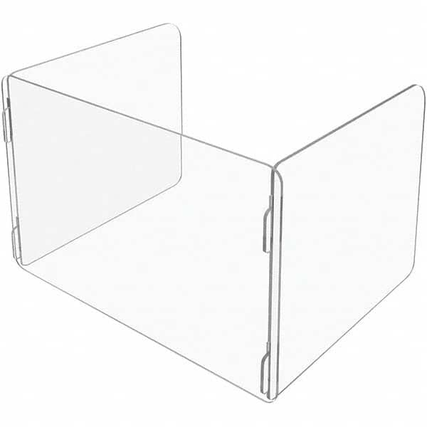 USA Sealing - 24" x 24" Self-Supporting Partition & Panel System-Social Distancing Barrier - Caliber Tooling