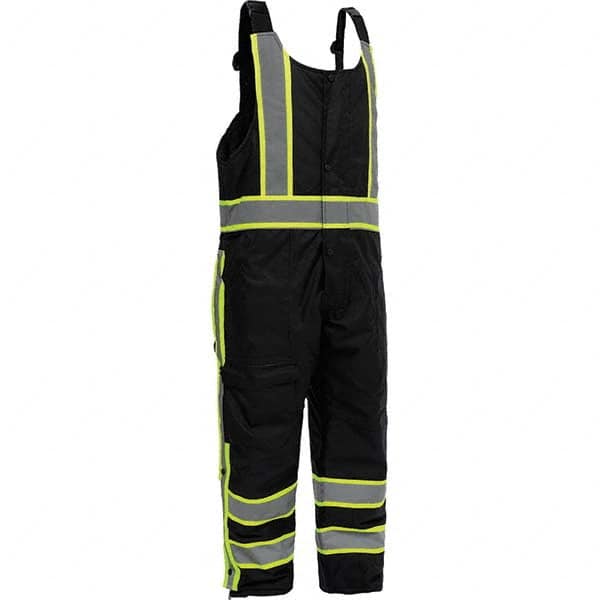 GSS Safety - Size S/M Black Waterproof & Cold Weather Bib Overall - Caliber Tooling