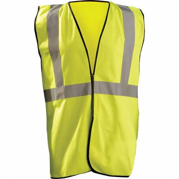 OccuNomix - Size S/M Hi-Vis Yellow Solid General Purpose High Visibility Vest - Caliber Tooling