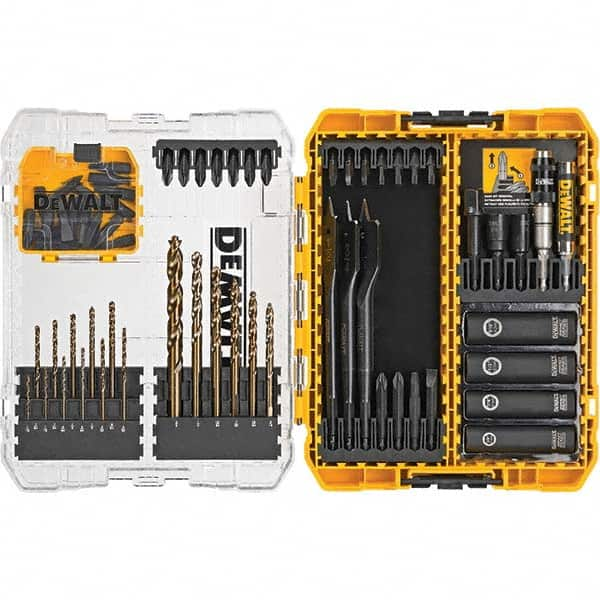 DeWALT - Power & Impact Screwdriver Bit Sets Point Type: Pilot Tool Type: Impact Hex Bit Set - Caliber Tooling