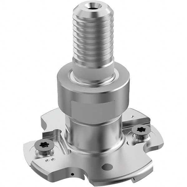 Seco - Combimaster Connection, 4mm Cutting Width, 11.6mm Depth of Cut, 40mm Cutter Diam, 4 Tooth Indexable Slotting Cutter - Caliber Tooling