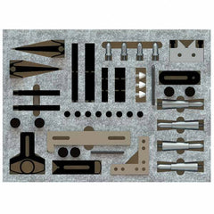 Phillips Precision - CMM Clamps Stud Thread Size: 1/4-20 Stud Length (Decimal Inch): 20 - Caliber Tooling