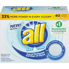 Laundry Detergent; Form: Powder; Container Size (oz.): 52; Scent: Unscented; Description: Box