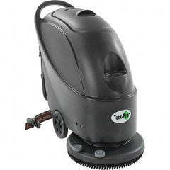 Nilfisk - 17" Cleaning Width, Electric Floor Scrubber - 160 RPM, 47" Water Lift, 13 Gal Tank Capacity - Caliber Tooling