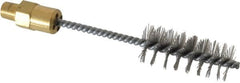 Coilhose Pneumatics - Blow Gun Brush Tip - 1/8 NPSM, 4-1/2" Long, Steel, -4 to 125°F - Caliber Tooling