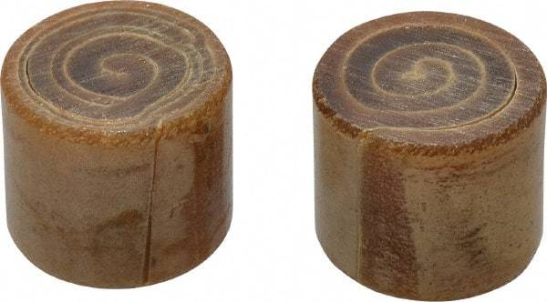 Garland - 1-1/2" Face Diam, Grade Medium Soft, Natural Hammer Tip/Face - Rawhide - Caliber Tooling