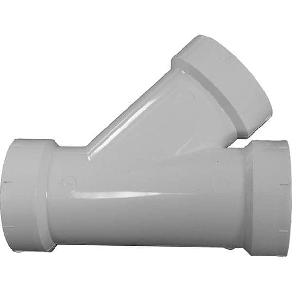 Jones Stephens - Drain, Waste & Vent Pipe Fittings Type: Wye Fitting Size: 2 x 2 x 1-1/2 (Inch) - Caliber Tooling