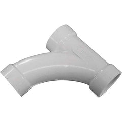 Jones Stephens - Drain, Waste & Vent Pipe Fittings Type: Long Turn Tee Wye Fitting Size: 1-1/2 (Inch) - Caliber Tooling