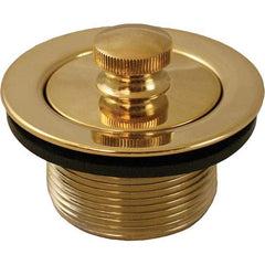 Jones Stephens - Shower Heads & Accessories Type: Bath Drain Finish/Coating: Polished Brass - Caliber Tooling