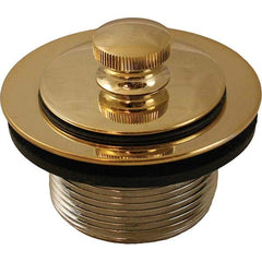 Jones Stephens - Shower Heads & Accessories Type: Bath Drain Finish/Coating: Polished Brass - Caliber Tooling