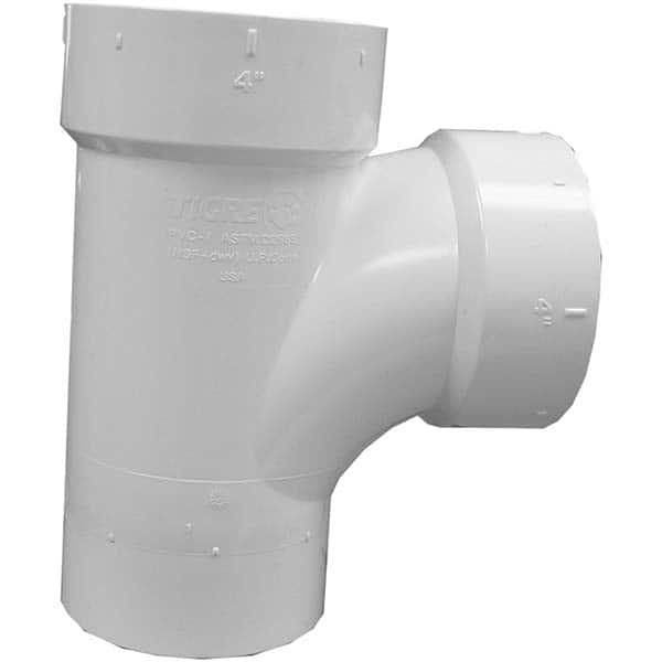 Jones Stephens - Drain, Waste & Vent Pipe Fittings Type: Sanitary Tee Street Fitting Size: 4 (Inch) - Caliber Tooling