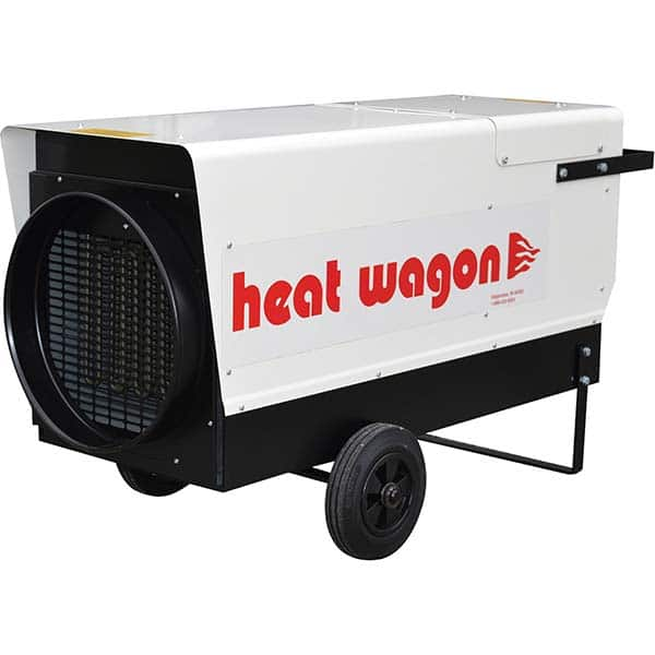 Heat Wagon - Electric Forced Air Heaters Type: Forced Air Blower Maximum BTU Rating: 204700 - Caliber Tooling