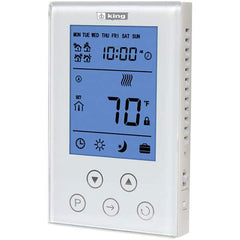 King Electric - Thermostats Type: Line Voltage Wall Thermostat Style: Line Voltage Wall Thermostat - Caliber Tooling