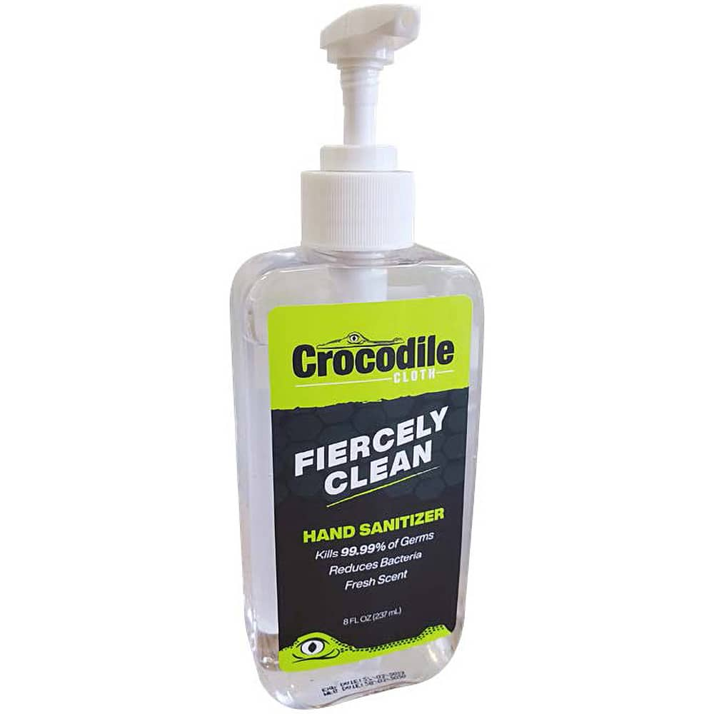 Crocodile Cloth - 8 oz Pump Bottle Gel Hand Sanitizer - Caliber Tooling