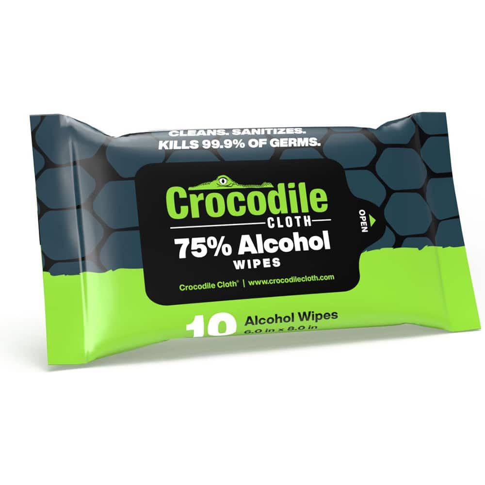 Crocodile Cloth - Wipes Type: Disinfectant Style: Pre-Moistened; Flat Fold - Caliber Tooling