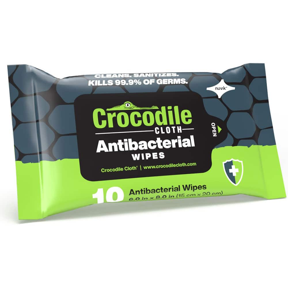 Crocodile Cloth - Wipes Type: Disinfectant Style: Pre-Moistened; Flat Fold - Caliber Tooling