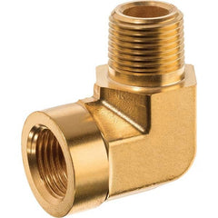 USA Sealing - 1/2" Brass Pipe 90° Street Elbow - Caliber Tooling