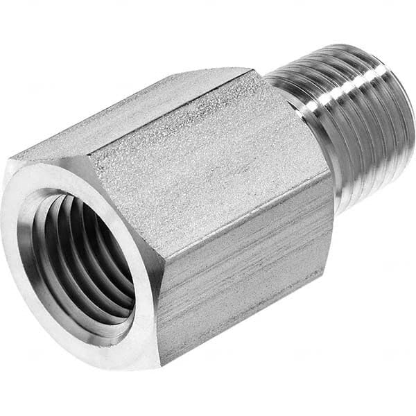 USA Sealing - 3/8" 316 Stainless Steel Pipe Adapter - Caliber Tooling