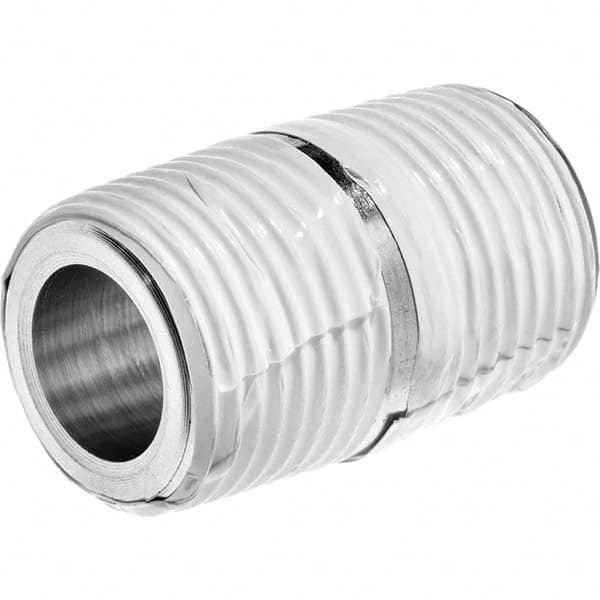 USA Sealing - 1/2" Galvanized Steel Pipe Close Nipple - Caliber Tooling