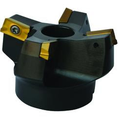 4" Dia.-1.5" Hole Dia.-Indexable Face Mills-6 FL-75° - Caliber Tooling