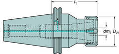 A1B145025100 COLLET CHUCK - Caliber Tooling