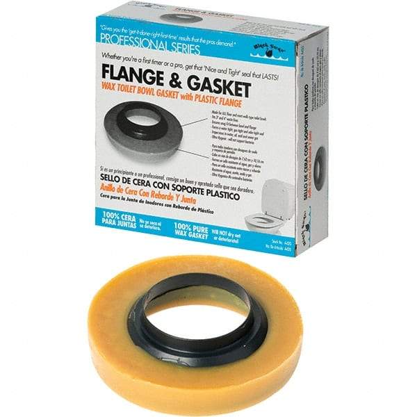 Black Swan - Toilet Repair Kits & Parts Type: Flange & Gasket Material: Petroleum Wax - Caliber Tooling