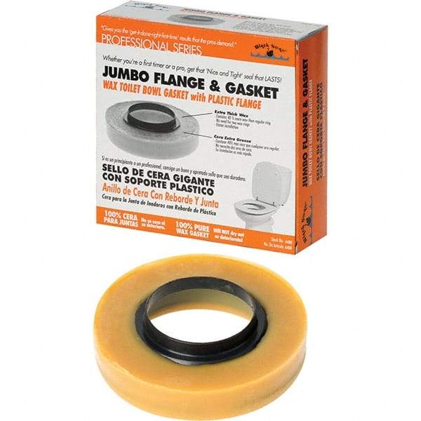 Black Swan - Toilet Repair Kits & Parts Type: Flange & Gasket Material: Petroleum Wax - Caliber Tooling