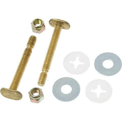 Black Swan - Toilet Repair Kits & Parts Type: Closet Bolts Material: Brass - Caliber Tooling