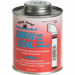 Black Swan - Threaded Pipe Sealants Container Type: Can Container Size: 1 Pt. - Caliber Tooling