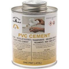 Black Swan - 1 Pt Regular Bodied Cement - Clear, Use with PVC - Caliber Tooling