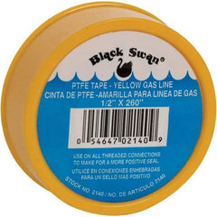 Black Swan - Pipe Sealing Tape Pipe Repair Tape Type: Gas Pipe Repair Tape Width (Inch): 1/2 - Caliber Tooling