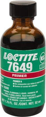 Loctite - 1.75 Fluid Ounce Bottle, Green, Liquid Primer - Series 7649, Hand Tool Removal - Caliber Tooling