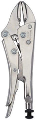 Proto - 9-1/4" OAL Straight Jaw Locking Pliers - 5/8" Jaw Width, 1-21/32" Jaw Depth - Caliber Tooling