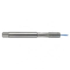 M5x0.50 6H 4-Flute Carbide Semi-Bottoming 15 degree Spiral Flute Tap-Bright - Caliber Tooling