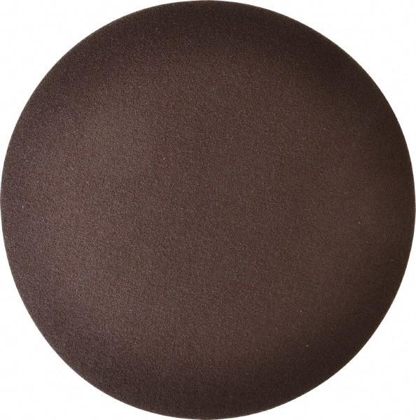 Norton - 5" Diam, 180 Grit Aluminum Oxide Adhesive PSA Disc - Fine Grade, Maroon, X Weighted Backing, Flexible - Caliber Tooling