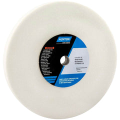 Norton - 6" Diam x 1/2" Hole x 1/2" Thick, K Hardness, 60 Grit Surface Grinding Wheel - Caliber Tooling