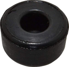 De-Sta-Co - 0.878" Max Diam, 3/8-16 Thread, Neoprene, Slip On, Round End, Clamp Spindle Assembly Replacement Cap - For 3/8" Diam Hex Head Spindle, 0.53" OAL, 0.3819" Hole Diam - Caliber Tooling